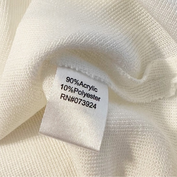 Ming Wang Sleeveless Ribbed Knit Tank Top - Medium - Picture 5 of 9